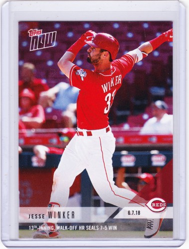2018 Topps Now 297 Jesse Winker