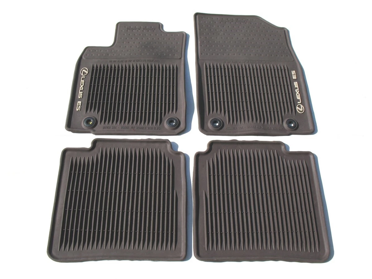 16 17 18 LEXUS ES ES350 ES300H BROWN RUBBER ALL WEATHER SEASON