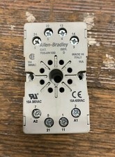 ALLEN BRADLEY 700-HN100 SERIES D 8 PIN RELAY SOCKET BASE 10A 300VAC
