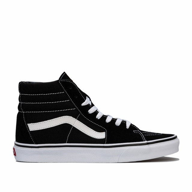 sk8 hi black white