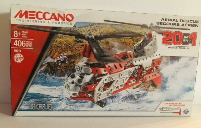 meccano aerial rescue