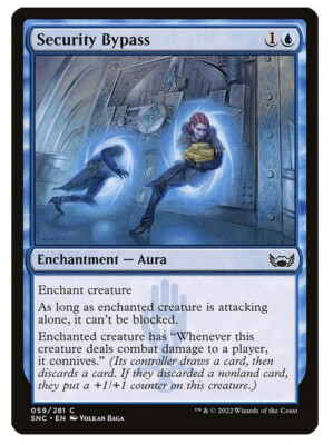 NM Security Bypass, MTG, Streets of New Capenna, Magic the Gathering, 59