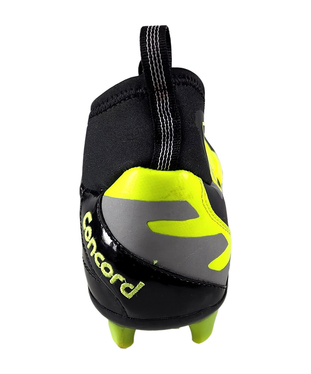 Authentic Concord Soccer Cleats S210XN Color Black/Fluorescent
