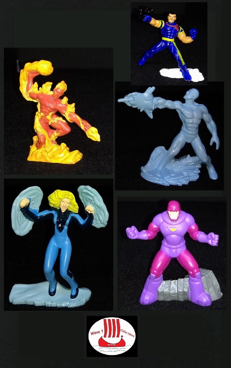Marvel Super-Heroes PVC's | Zizzlingers 2005 X-Men Avengers Spider