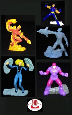 Marvel Super-Heroes PVC's | Zizzlingers 2005 X-Men Avengers Spider-Man Hulk