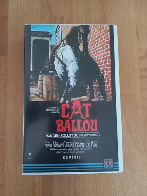VHS Cassette CAT BALLOU - HÄNGEN SOLLST DU IN WYOMING/Jane Fonda