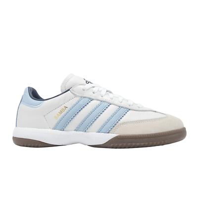 adidas gazelle silver green womens adidas Samba OG Shoes - Men's - Blue / Cloud White / Gum main image 0