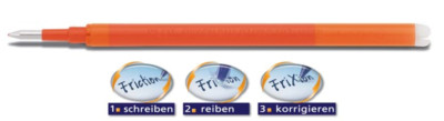 Tintenrollermine Frixion 0,4mm orange PILOT 2261 002 BLS-FR-7-O