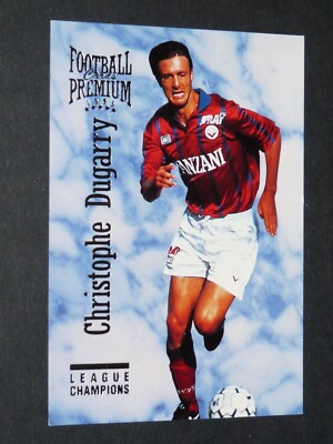 Carte Panini 1995 – SL20 Bordeaux – C. Dugarry – Très Bon état