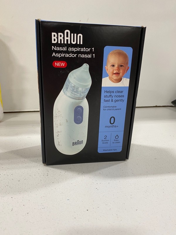 Braun Electric Nasal Aspirator - White