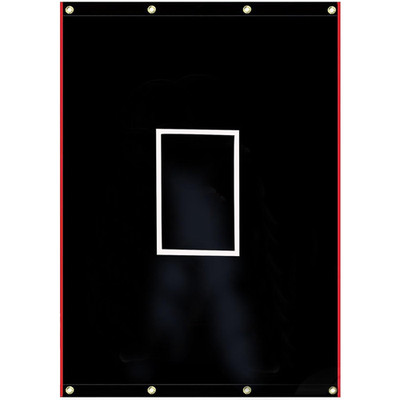 Supvision Batting Cage Backstop Strike Zone Heavy Duty Pvc Coated Oxford Fabric