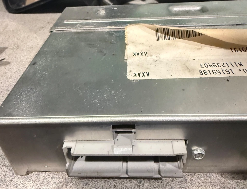 1992-1993 Chevrolet Corvette C4 módulo de controle de corpo unidade BCM BCU 16159188 FABRICANTE DE EQUIPAMENTO ORIGINAL - Imagem 4 de 4