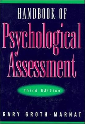Psychological Assessment Hardcover Gary Groth-Marnat