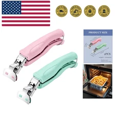 Stainless Steel Anti-Scalding Hot Bowl Dish Plate Gripper Clips Tongs Clamp H...