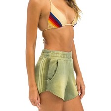 Aviator Nation - 5 Stripe Pocket Club Short - Faded Army - NWT