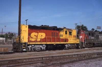 Southern Pacific SP EMD GP9R 3775 San Jose ca 1993 8,5 x 11 Foto