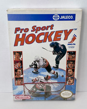 Jaleco Pro Sport Hockey Nintendo NES 1991 NTSC-U/C Complete Box Manual Inserts