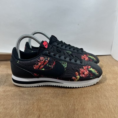 Nike Cortez  72 Floral Pack Black Red Green Men s Size 6  BV6067-001