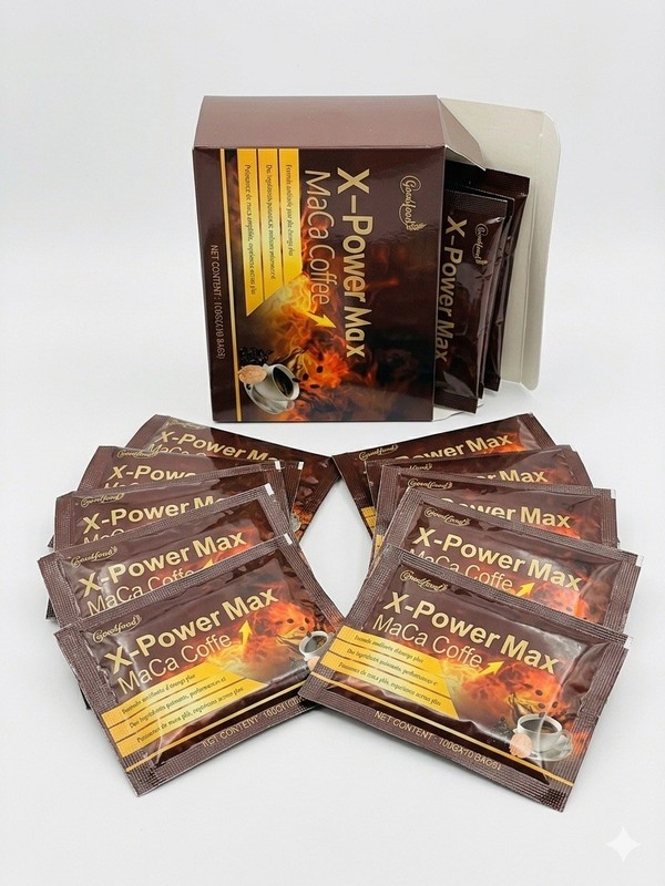 High-Quality Male Energy for Men MACA Desire Ginseng X Power Coffee Relieve Stre