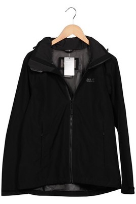 Jack Wolfskin Jacke Damen Anorak Jacket Kurzmantel Gr. L Schwarz #18h8hji