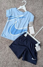 NWT NIKE Athletic Shirt Shorts Set Boys Size 3T Outfit