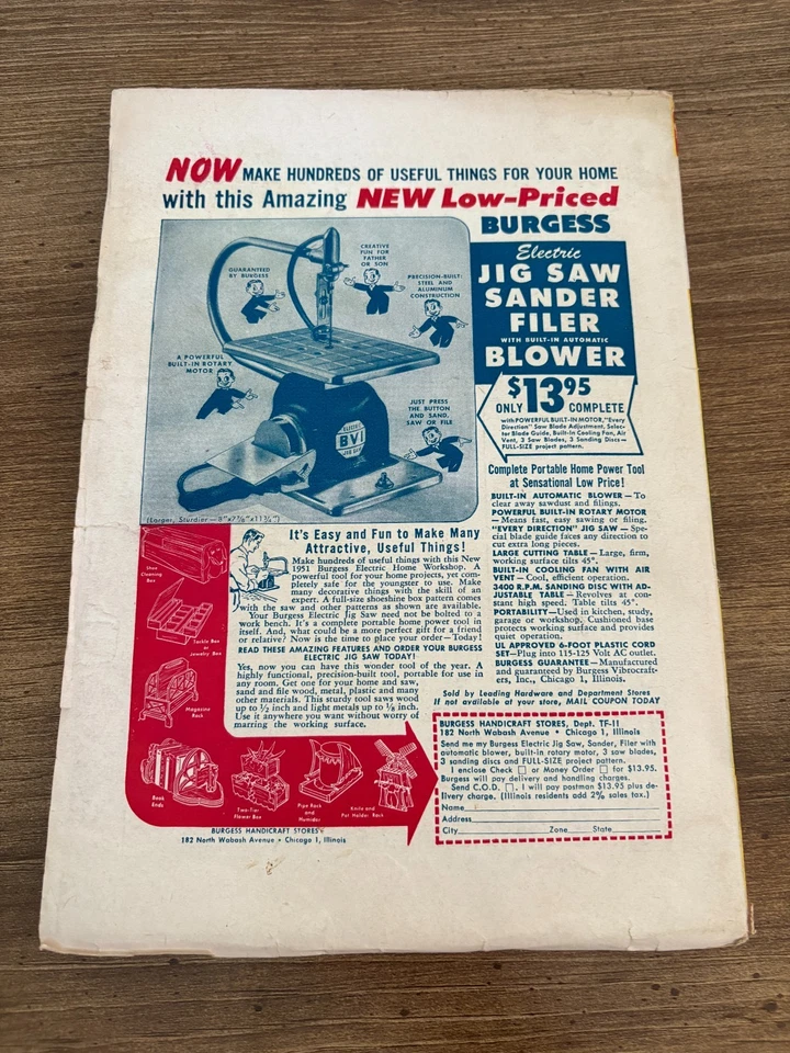 Startling Stories Pulm Comic Book Magazine A Thrilling Publication Vance 16 J347 - Image 2 of 2