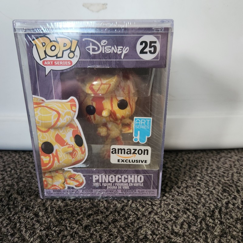 Funko Pop Pinocchio Disney Art Series #25 Amazon Exclusive