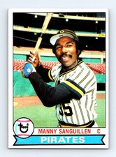 #447 1979 Topps / Manny Sanguillen Pittsburgh Pirates