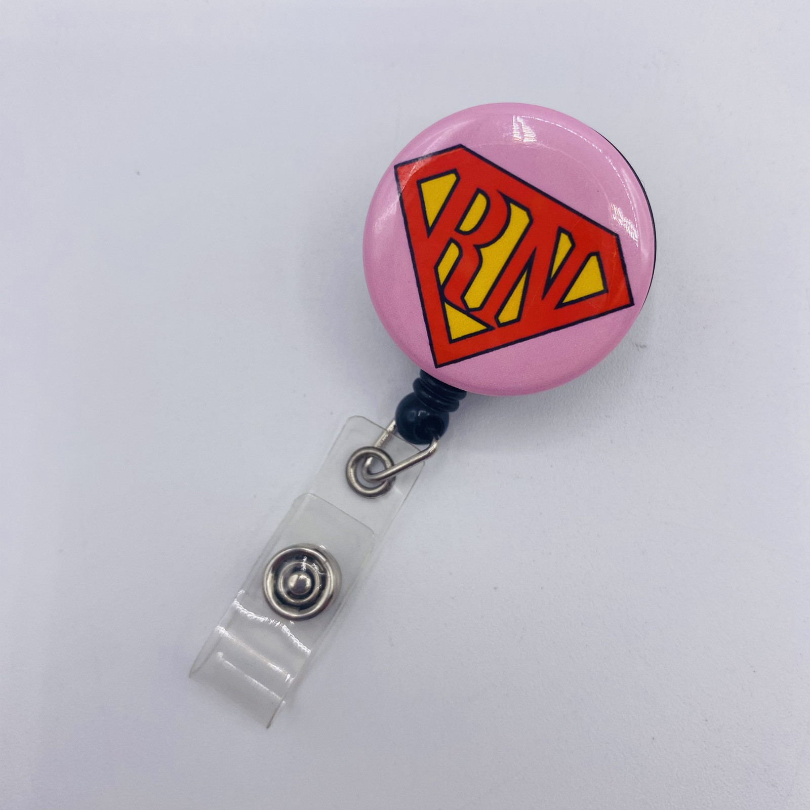 как выглядит Registered Nurse Badge RN ID Retractable Lanyard Holder Belt Clip Bundle of Four фото