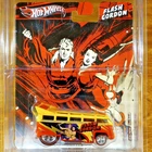 Hot Wheels Flash Gordon VW Volkswagen T1 Drag Bus Yellow Real Rider 2013 Redline