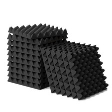 6 Pack 1.5"X12"X12" Acoustic Foam, Sound Proof Egg Crate FoamMost Soundproofi...