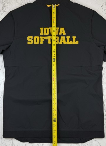 Nike Iowa Hawkeyes Softball 1/4 Zip Pullover Jacket Men’s Small Team Issued - Picture 5 of 5
