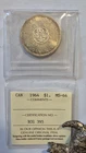 1964 Canada $1 Dollar ICCS MS 64 - 8275