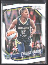 2025 Panini Prizm WNBA #130 Tyasha Harris White Seismic Prizm