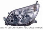 LHD Headlight Daihatsu Terios 2006 Left Side