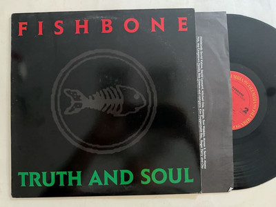 Fishbone LP ''Truth and Soul'' Columbia ~ 1988 ~ 1st Press ~ PROMO W/Inner  NM