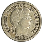 1892-S BARBER DIME ~ NICE AND BOLD VF (INV#1)