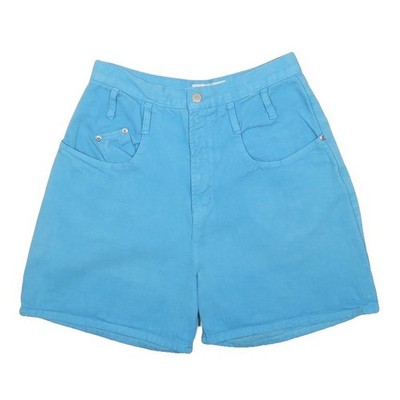 ANCHOR BLUE Damen Baumwolle Blaue Casual Shorts M W28 Relaxed Fit