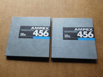 2 x 18cm Ampex 456 Tonband   bespielt ca 100+ Schlager/Oldies /Evergreens  #1