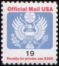 US #O147 MNH 19c official