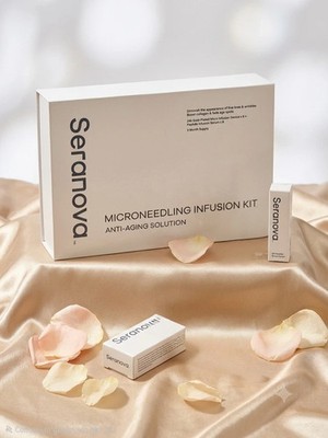 Seranova Microneedling Infusion Kit Serum for Face 3 Month Anti-Aging  Exp 2028