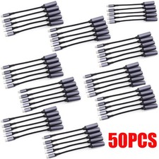 50X New for HP DELL 100W 7.4mm Power Adapter Converter Cable To USB-C Port US