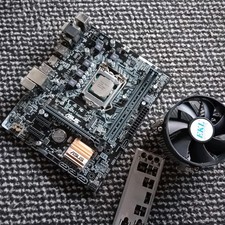 ASUS H110M-A/M.2 mATX + Intel I5 7400 3,0GHZ + Kühler SOCKEL 1151 MAINBOARD