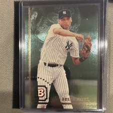 BOWMAN MLB BASEBALL TRADING CARD LOT 7 CARDS JETER PUCKETT JOHNSON HOF