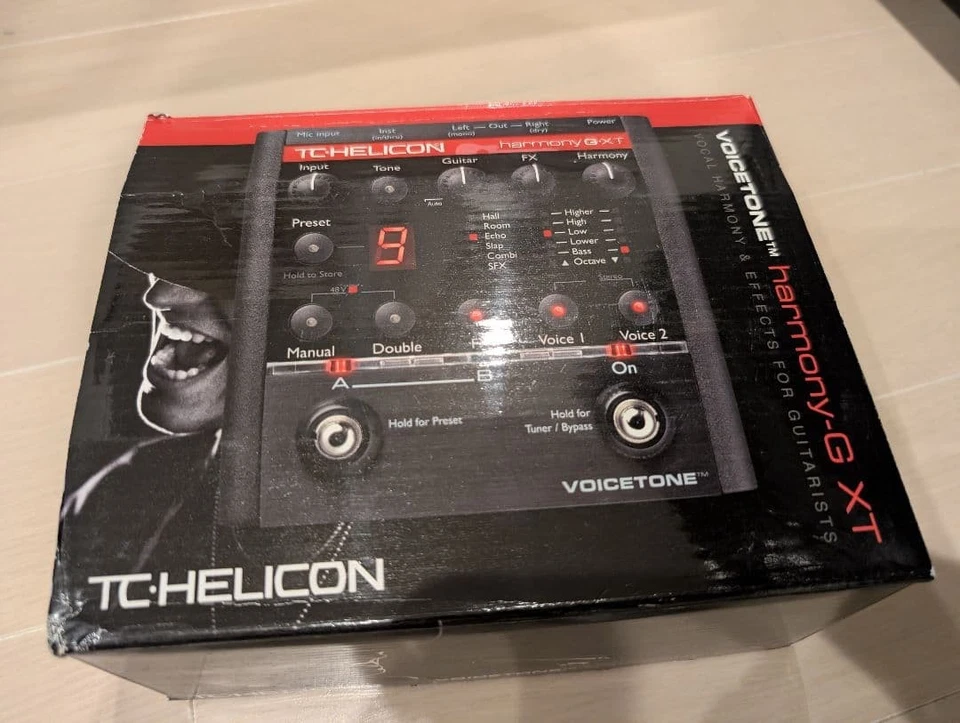 TC Helicon VoiceTone Harmony-G XT Vocal Harmony Processor Guitar-Controlled JP - Image 2 of 2