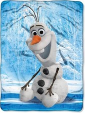 Disney's Frozen, "Chills and Thrills" Micro Raschel Throw Blanket, 46" x 60"