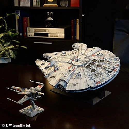 Bandai Star Wars Millennium Falcon PG Perfect Grade 1/72 Scale Model Kit NEW USA - Image 4 of 4