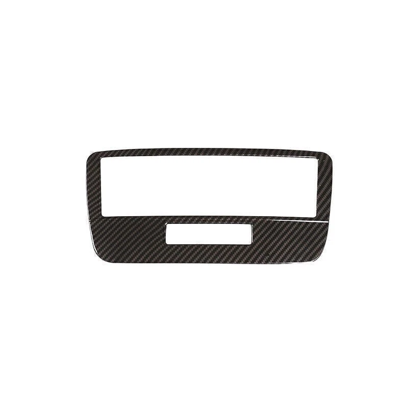 Carbon Fiber Middle Console Frame Trim For Mercedes-Benz GLK 2013-2015 CD Switch — 第 2/4 张图片