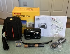 Kodak PIXPRO FZ41 16.15MP 4X Wide 27-108mm 1:3.0-6.6 Digital Camera -Black- Mint