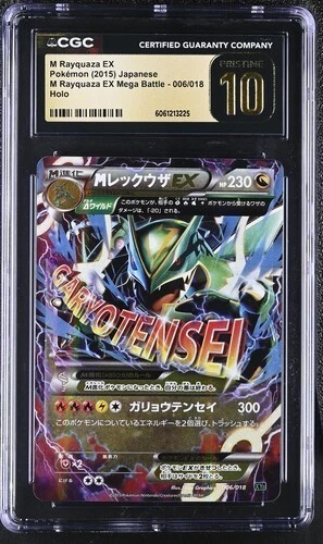 Collectible Individual Grade 10 Rayquaza Pokémon TCG Card Games in